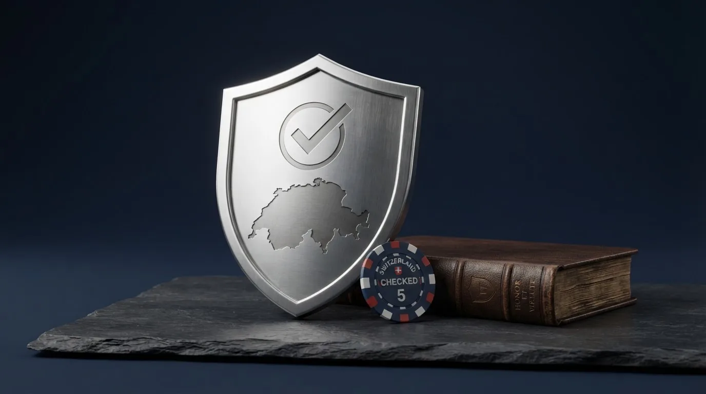 Amtliches Schreiben mit Stempel auf einem Schreibtisch neben einem Gesetzbuch — beste online casinos echtgeld