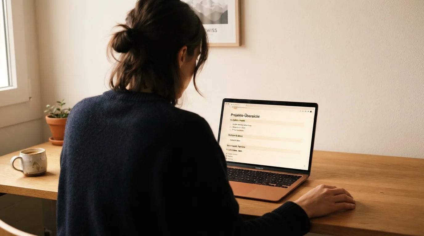 Person am Laptop liest eine Übersichtsseite zu Geldspielen im Internet — beste online spielothek casinos