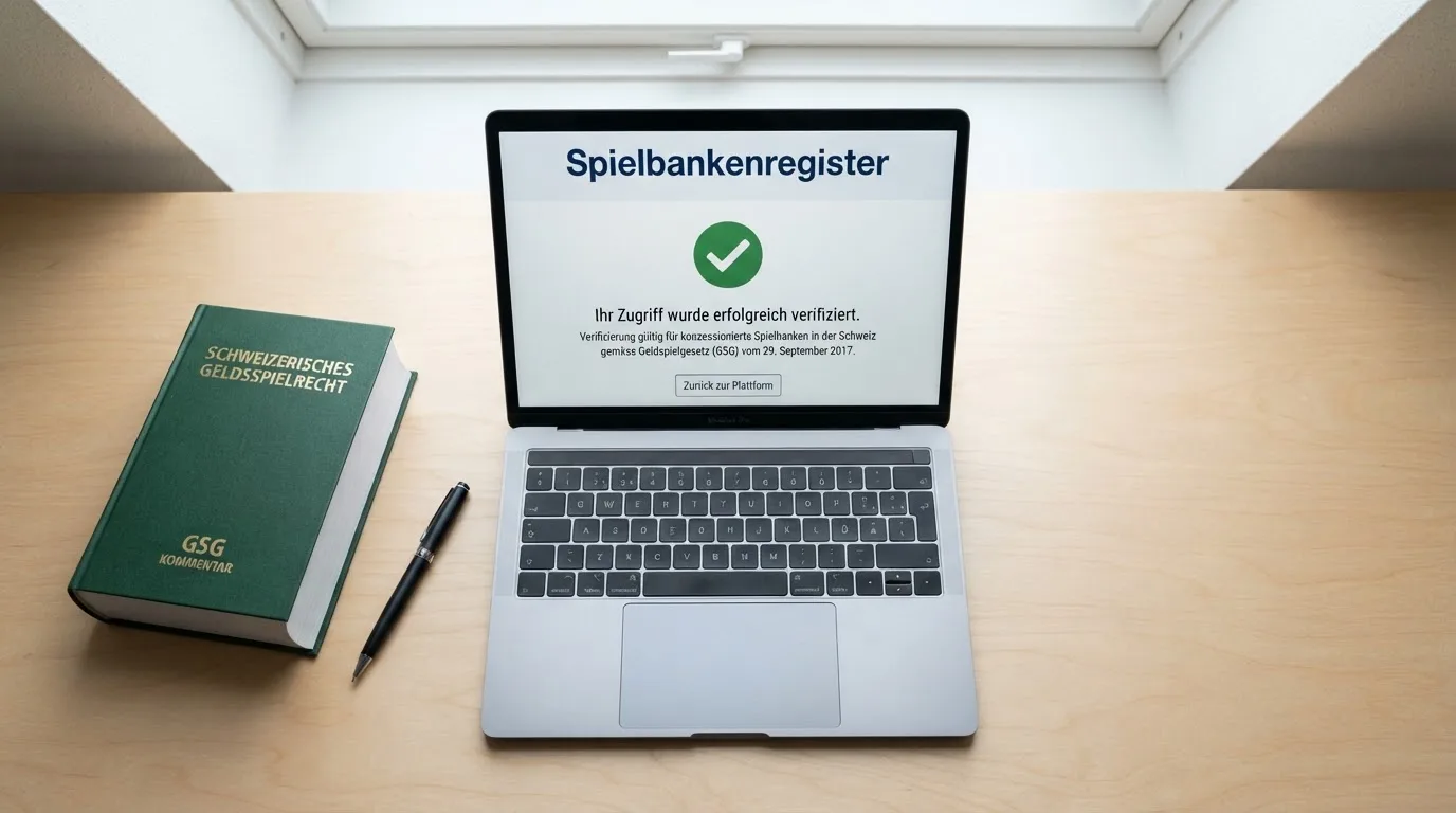 Amtliches Schreiben mit Stempel auf einem Schreibtisch neben einem Gesetzbuch — online casino gutschein codes